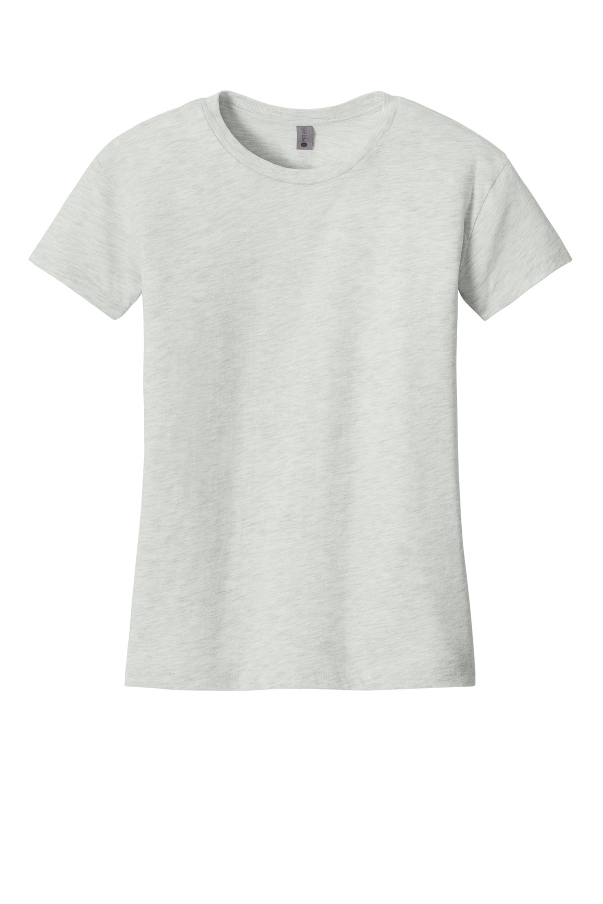 Front View of Oatmeal Next Level Apparel Women's Cotton Relaxed Tee NL3910 plain
