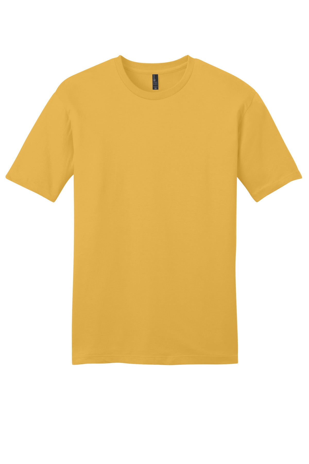 Front View of OchreYlw District Very Important Tee . DT6000 plain