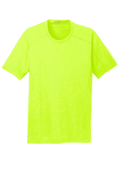 Front View of Pace Yellow OGIO Pulse Crew. OE320 plain
