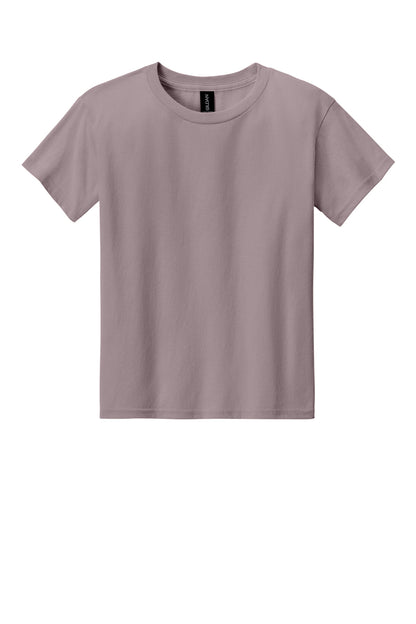Front View of Paragon Gildan Youth Light Cotton Tee 3000B plain