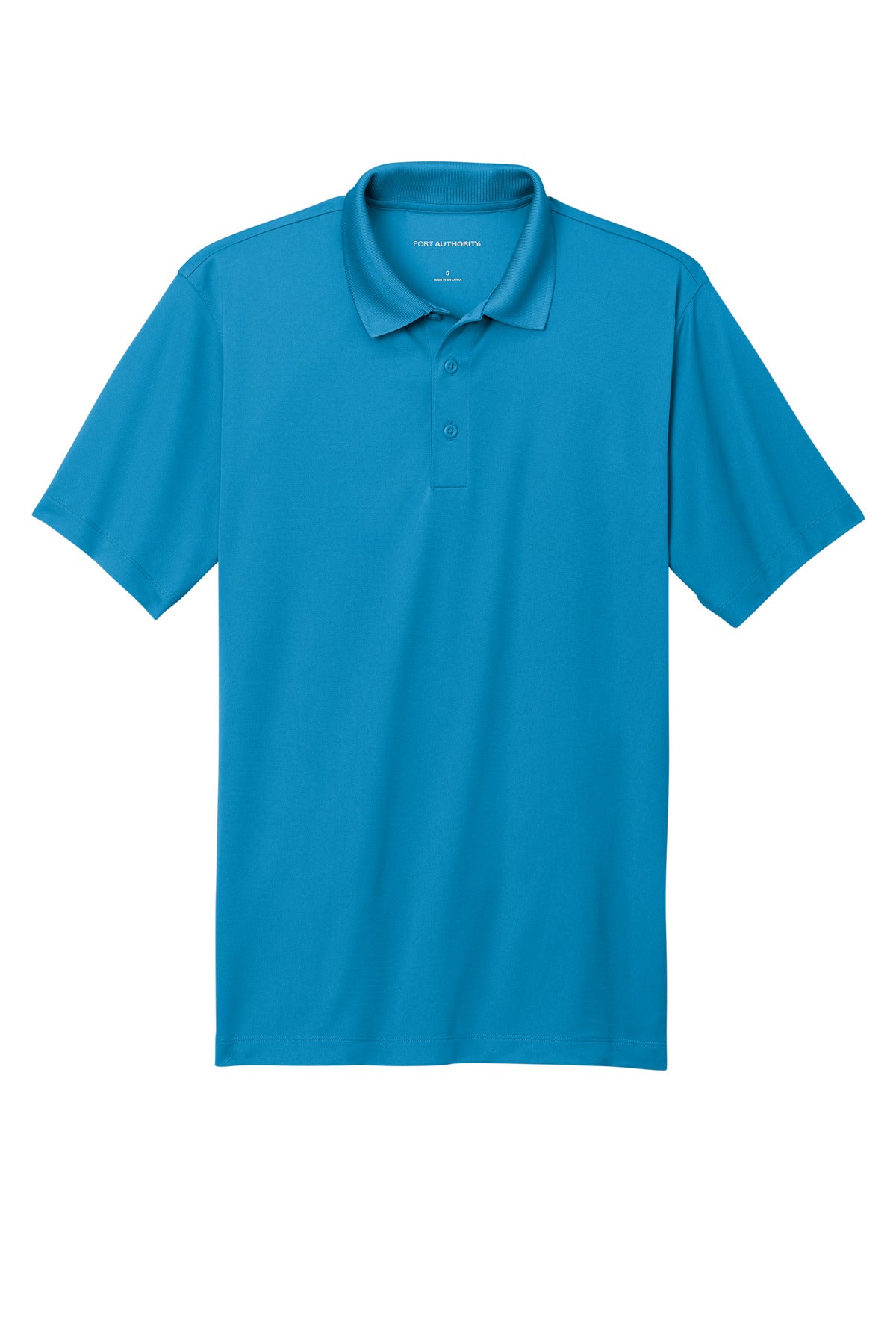 Front View of ParcelBlue Port Authority C-FREE Performance Polo K863 plain