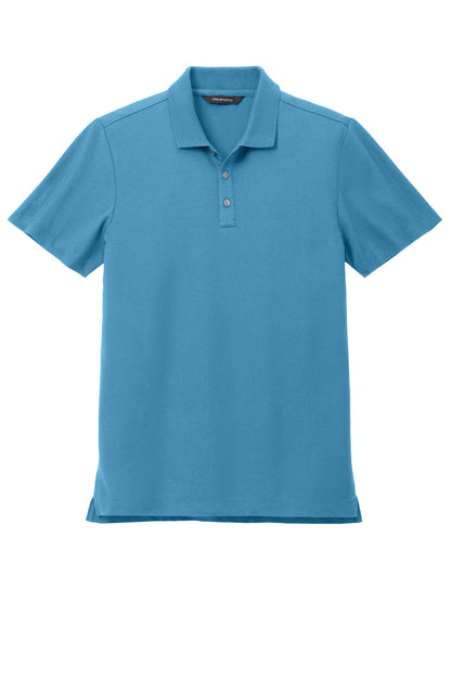 Front View of ParisianBl Mercer+Mettle Stretch Pique Polo MM1004 plain