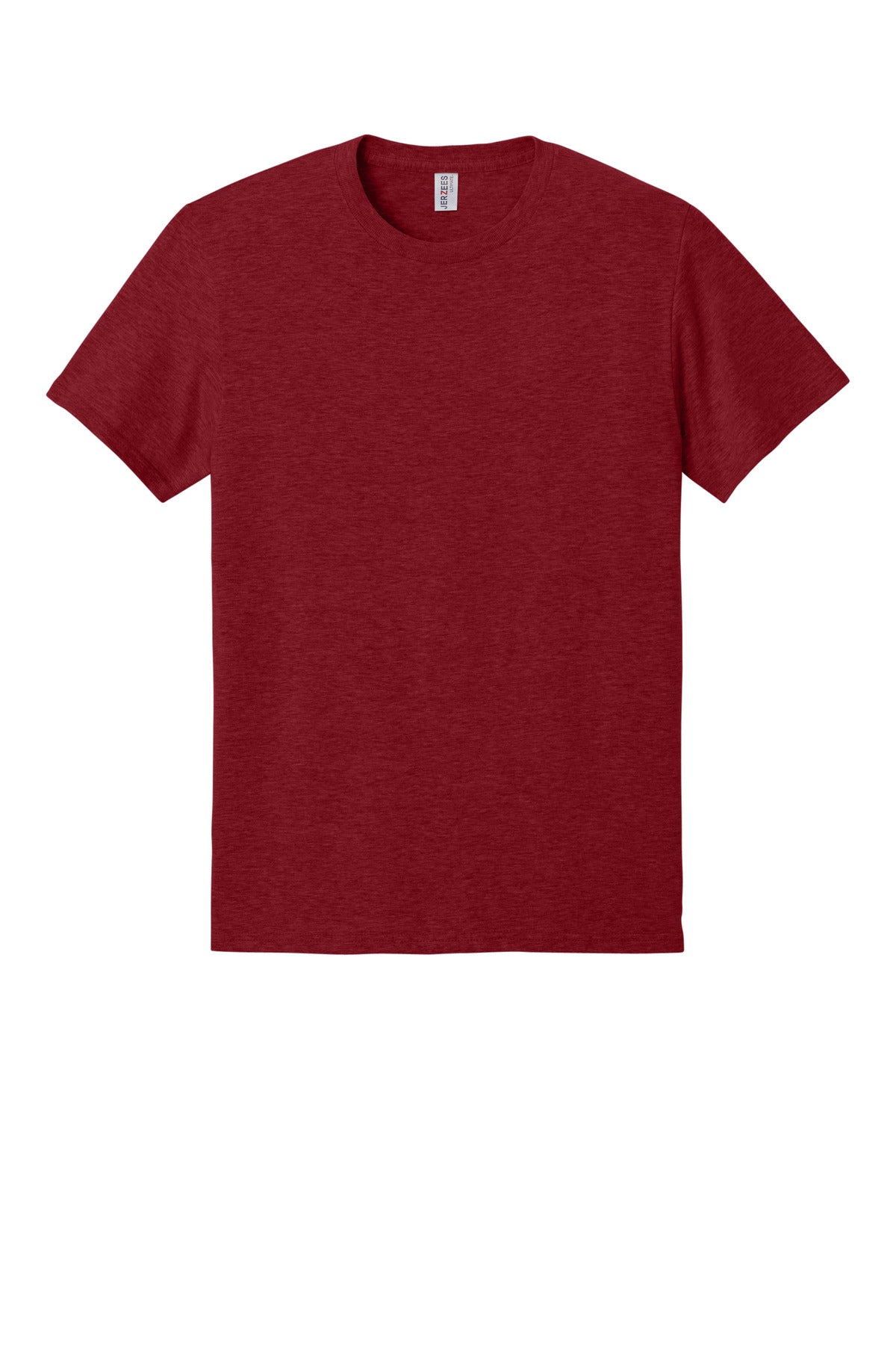 Front View of PeprdRHthr Jerzees Ultimate Unisex Ring Spun T-Shirt IC46M plain