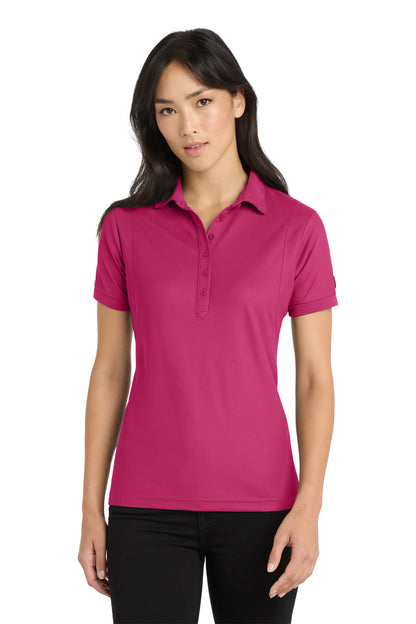 Front View of Pink Crush OGIO - Jewel Polo. LOG101 plain