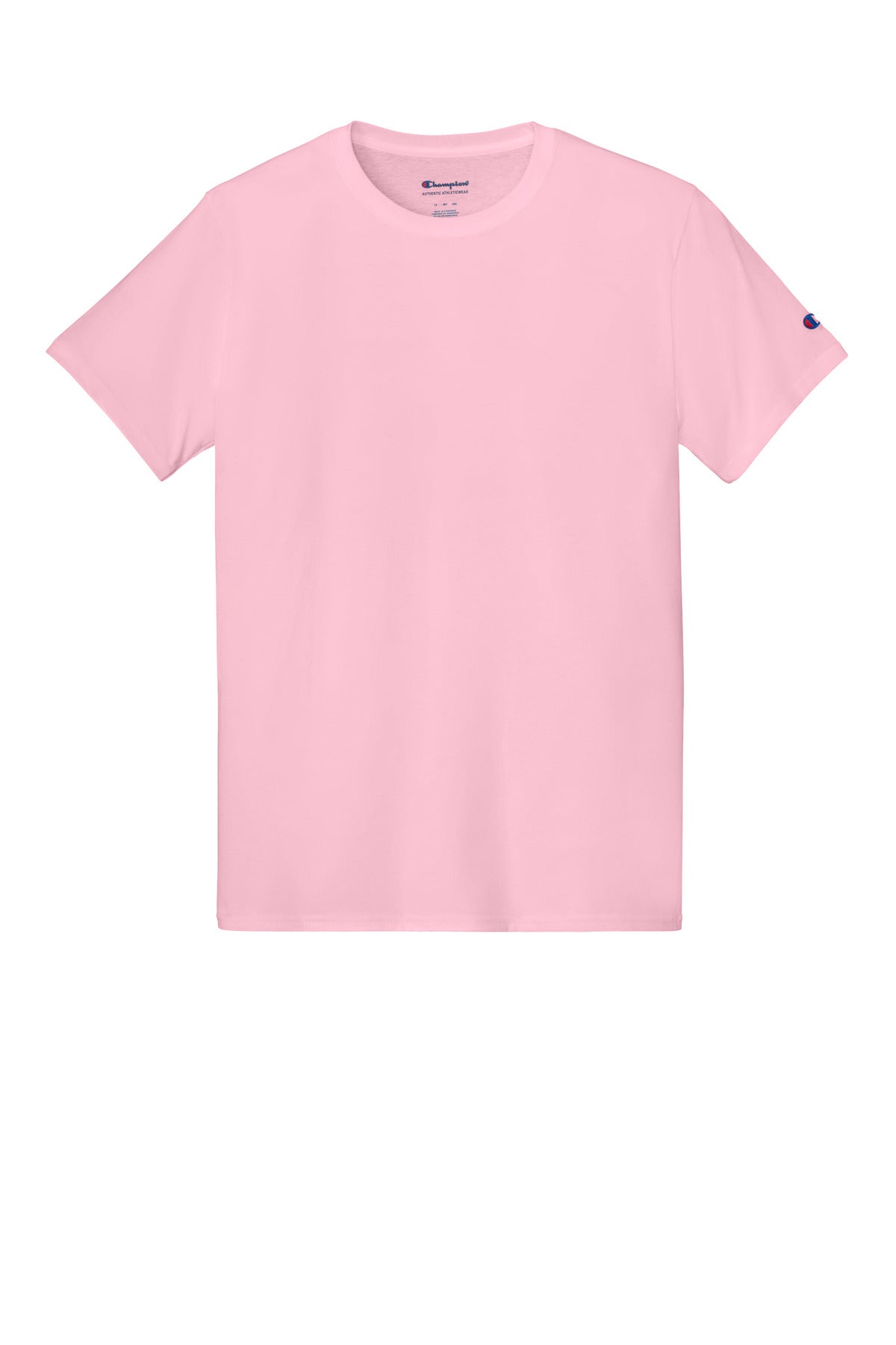 Front View of PinkCandy Champion Heritage 6-Oz. Jersey Tee T425 plain