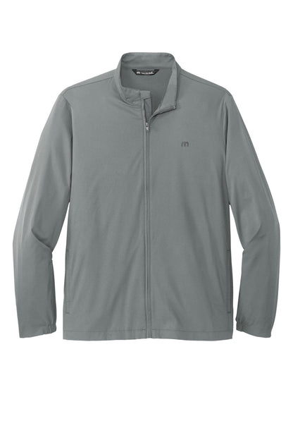 Front View of QuiShaGyHt TravisMathew Surfside Full-Zip Jacket. TM1MU422 plain