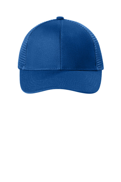 Front View of Radiant Royal Port Authority Adjustable Mesh Back Cap. C911