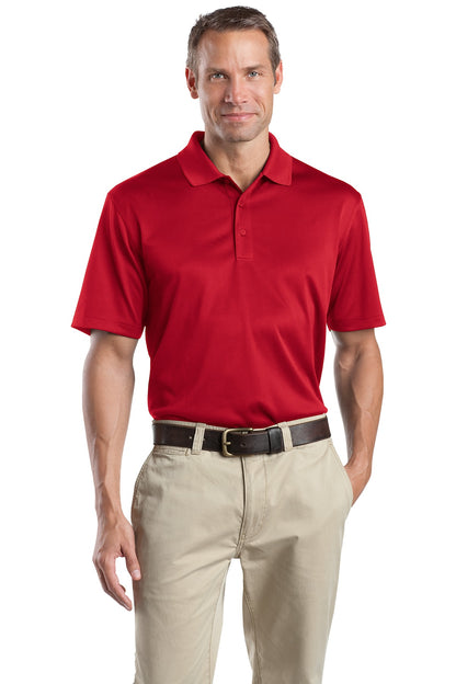 Front View of Red CornerStone - Select Snag-Proof Polo. CS412 plain