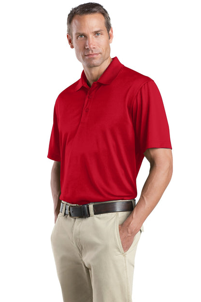 Front View of Red CornerStone - Select Snag-Proof Polo. CS412 plain
