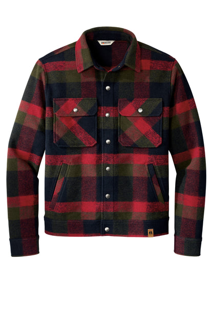 Front View of RedPlaid Russell Outdoors Basin Jacket RU550 plain
