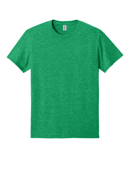 Front View of RetHtGreen Jerzees Ultimate Unisex Ring Spun T-Shirt IC46M plain