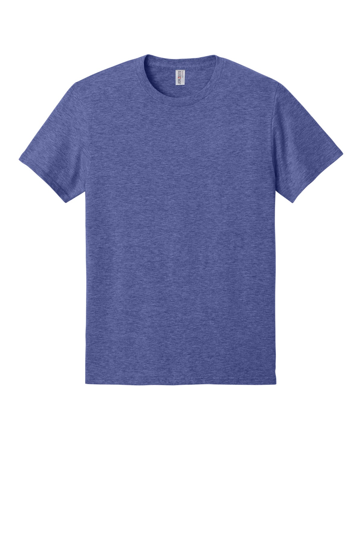 Front View of RetHtPrpl Jerzees Ultimate Unisex Ring Spun T-Shirt IC46M plain