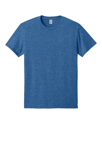 Front View of RetHtRoyal Jerzees Ultimate Unisex Ring Spun T-Shirt IC46M plain