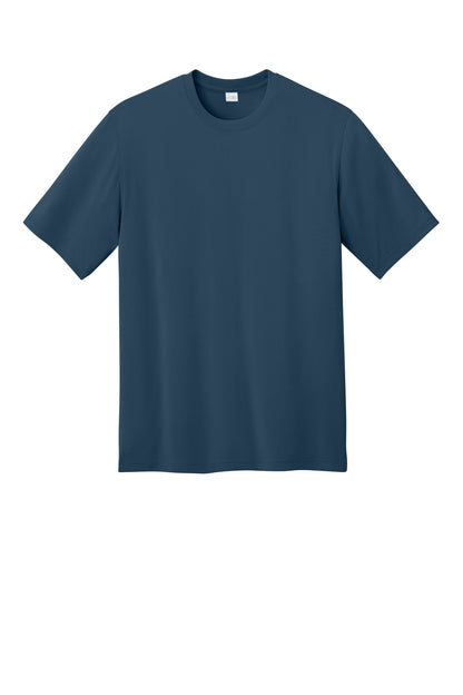 Front View of RgttaBlue CornerStone Workwear Pro Short Sleeve Tee CS440 plain