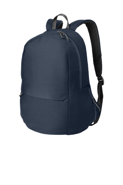 Front View of RiverBlNv Mercer+Mettle Claremont Backpack MMB210 plain