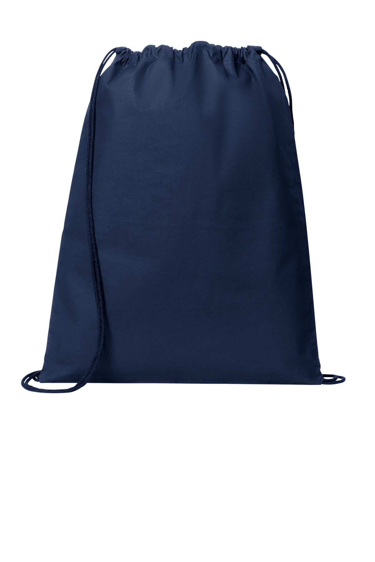 Front View of RiverBlNv Port Authority Core Cotton Cinch BG6200 plain