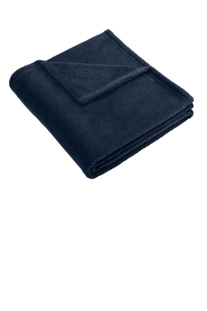 Front View of RiverBlNv Port Authority Dream Plush Blanket BP37 plain