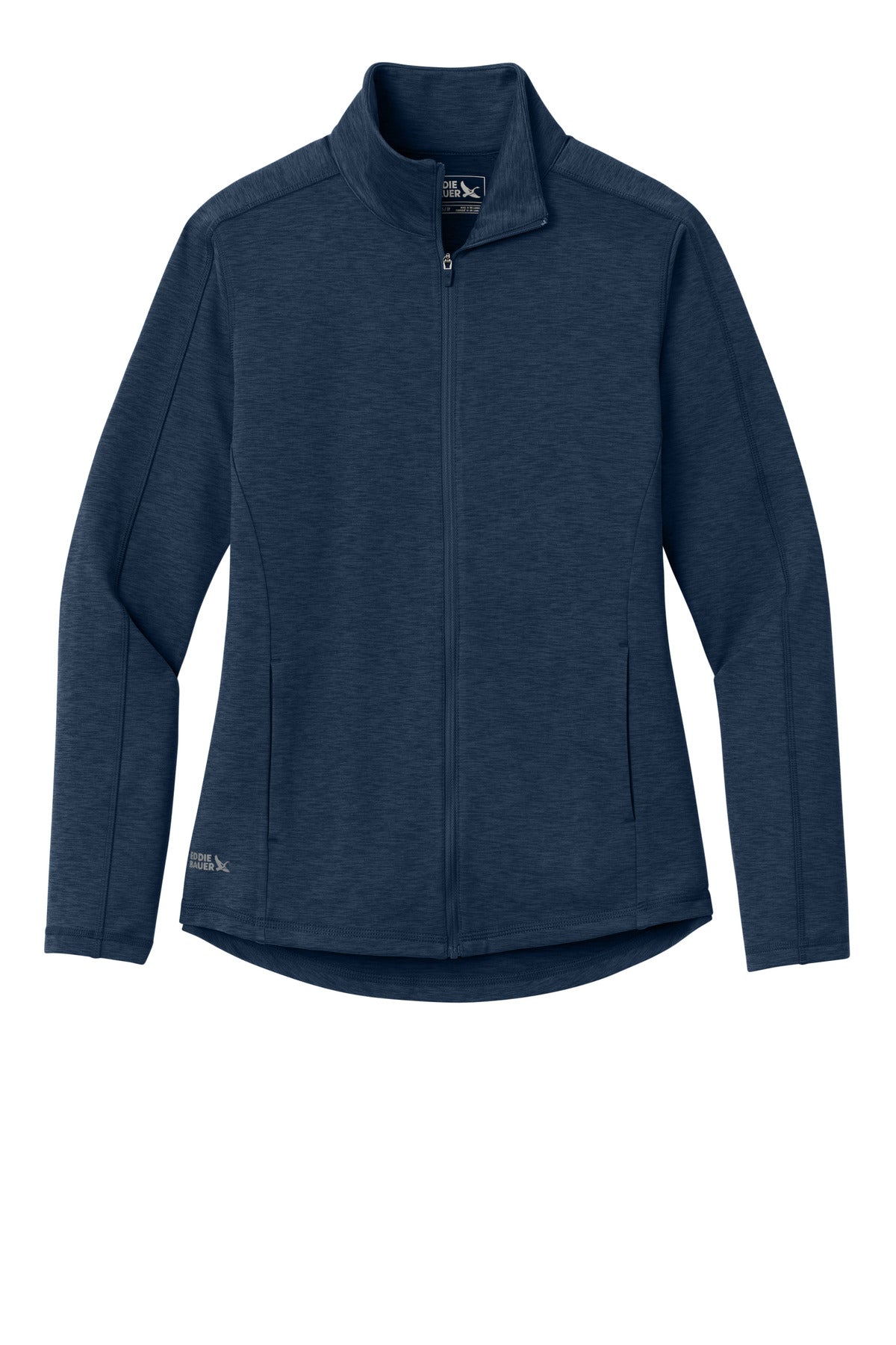 Front View of RiverBlNvH Eddie Bauer Women's Adventurer Full-Zip EB121 plain