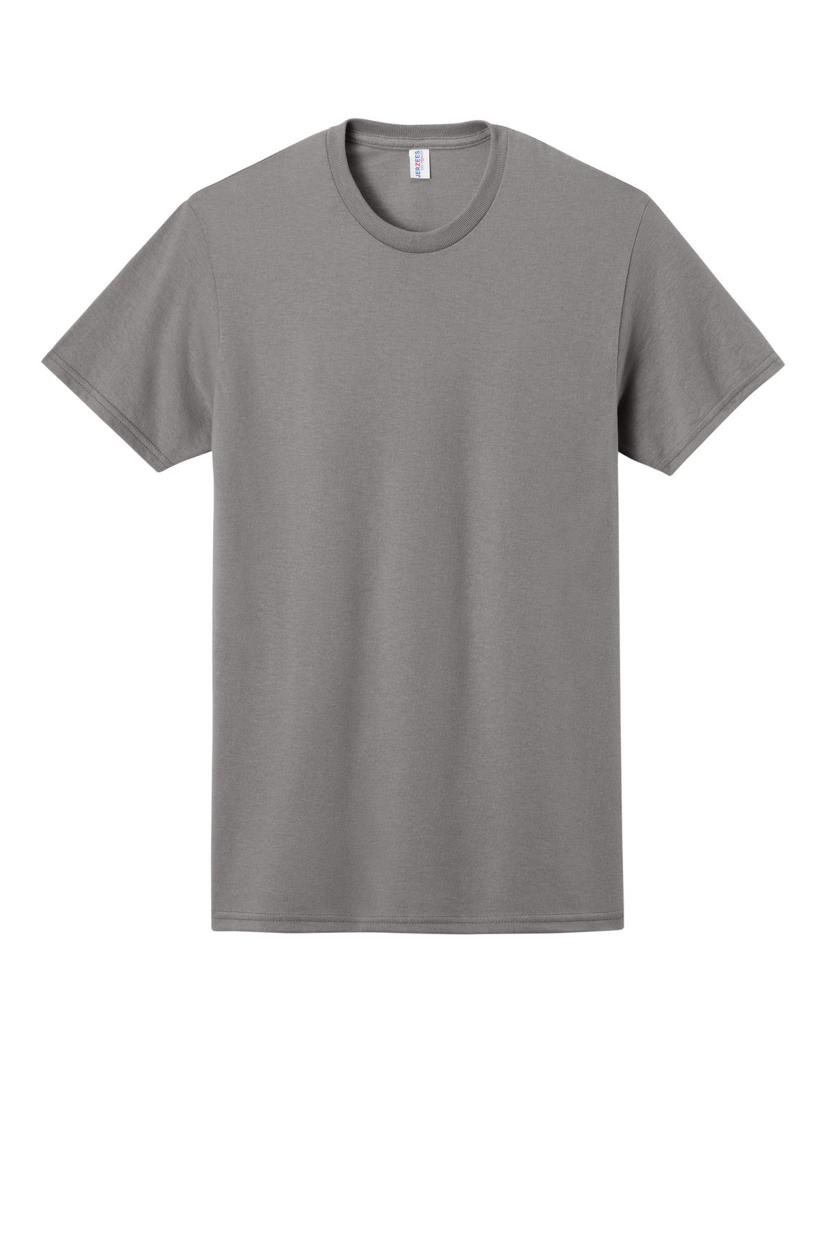 Front View of Rock Jerzees - Dri-Power 50/50 Cotton/Poly T-Shirt. 29M plain