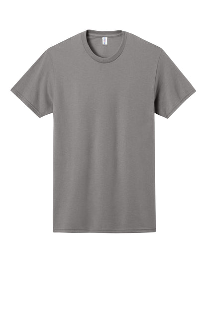 Front View of Rock Jerzees - Dri-Power 50/50 Cotton/Poly T-Shirt. 29M plain