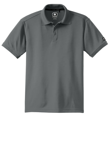Front View of Rogue Grey OGIO - Caliber2.0 Polo OG101 plain