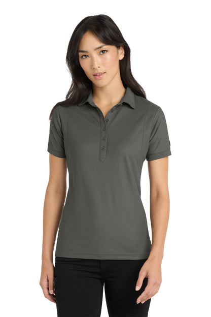 Front View of Rogue Grey OGIO - Jewel Polo. LOG101 plain