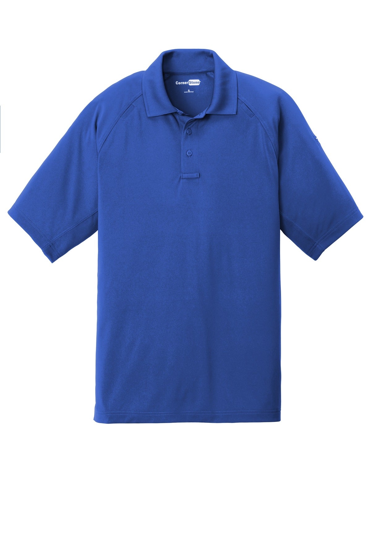 Front View of Royal CornerStone Select Lightweight Snag-Proof Tactical Polo. CS420 plain