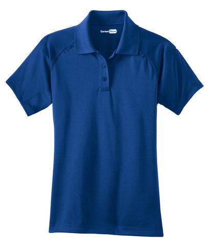 Front View of Royal CornerStone Women's Select Snag-Proof Tactical Polo. CS411 plain