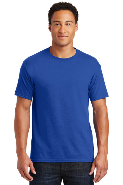Front View of Royal Jerzees - Dri-Power 50/50 Cotton/Poly T-Shirt. 29M plain