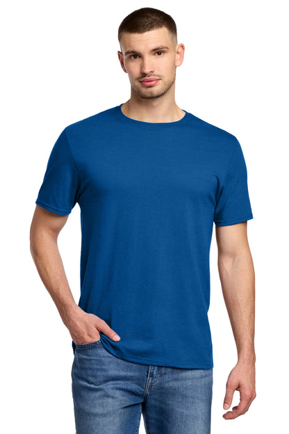 Front View of Royal Jerzees Premium Blend Ring Spun T-Shirt 560M plain