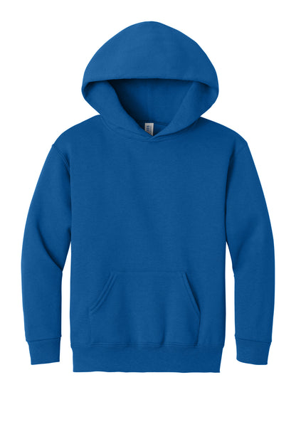 Front View of ROYAL Jerzees - Youth NuBlend Pullover Hooded Sweatshirt. 996Y plain