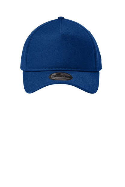 Front View of Royal New Era A-Frame Snapback Cap NE211 plain