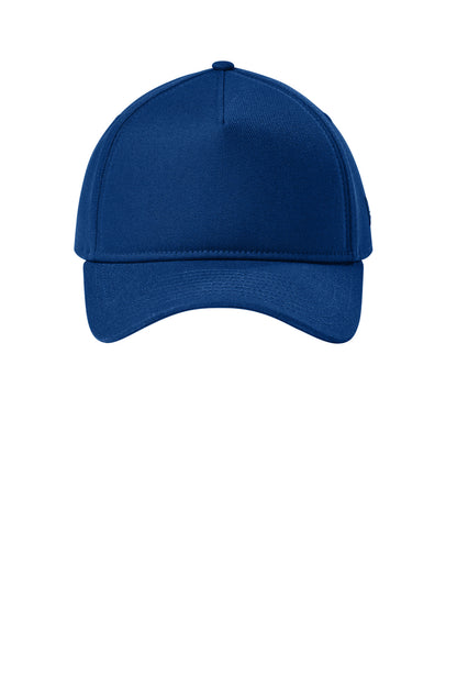 Front View of Royal New Era A-Frame Snapback Cap NE211 plain