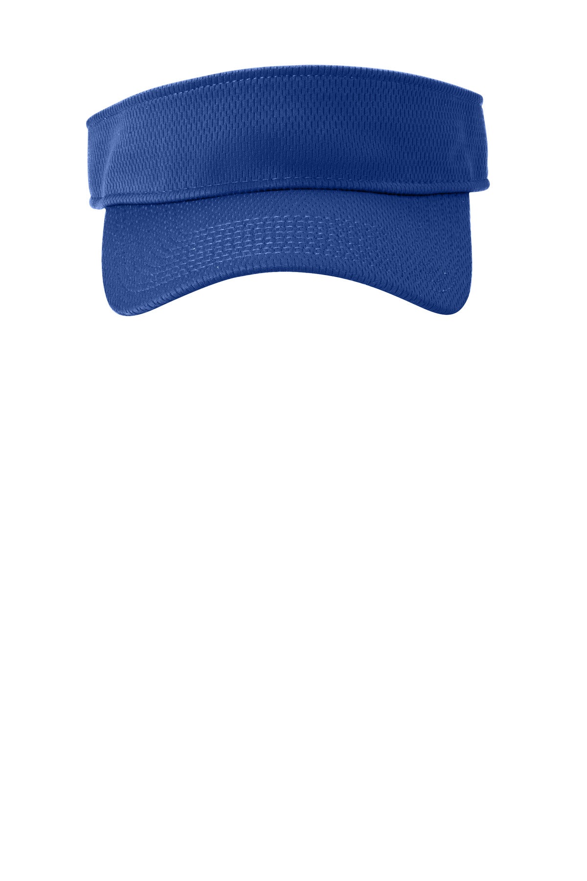 Front View of Royal New Era Performance Dash Adjustable Visor NE219 plain