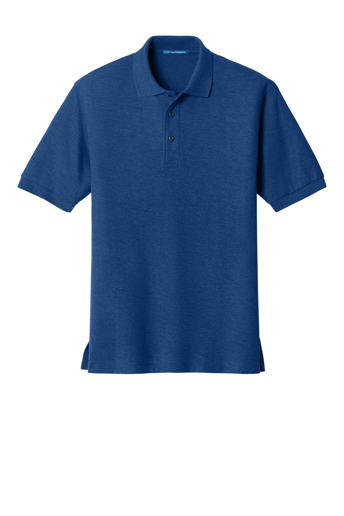 Front View of Royal Port Authority Silk Touch Polo K500 plain