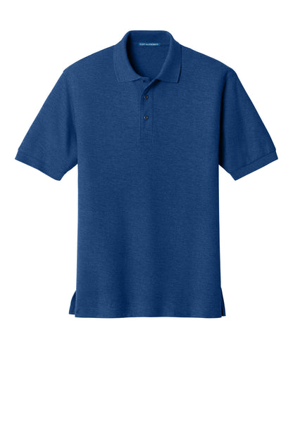 Front View of Royal Port Authority Silk Touch Polo K500 plain