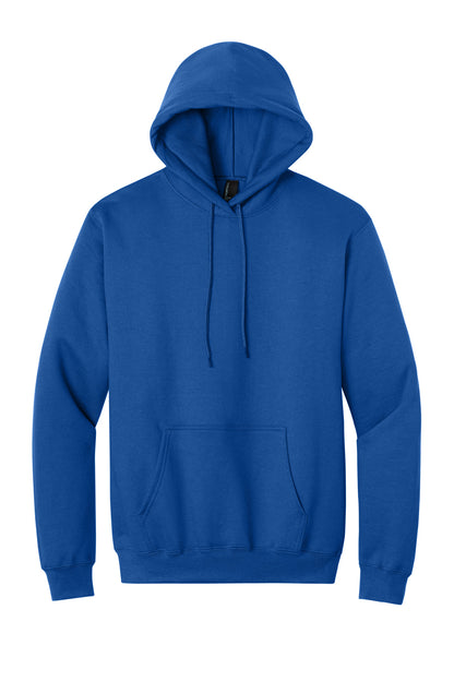 Front View of Royal Port & Co Tall Essential Fleece Pullover Hooded Sweatshirt. PC90HT plain