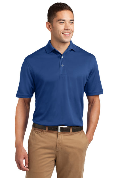 Front View of Royal Sport-Tek Dri-Mesh Polo. K469 plain