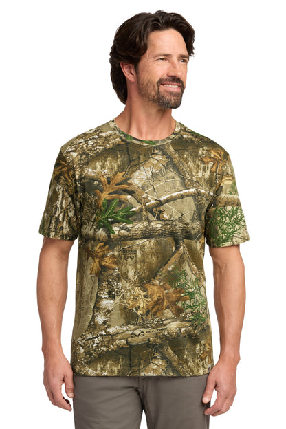 Front View of RTEdge Russell Outdoors Realtree Tee RU100 plain