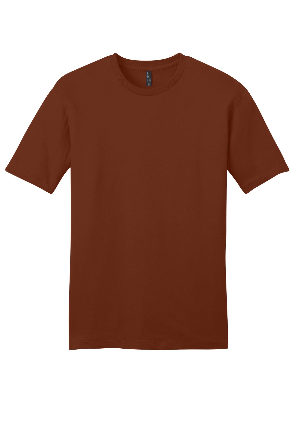 Front View of Russet District Very Important Tee . DT6000 plain