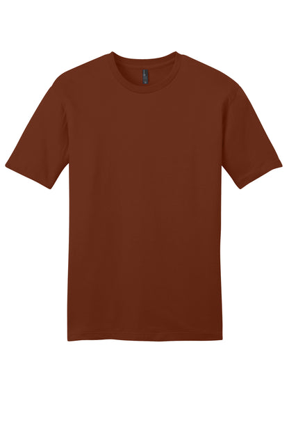 Front View of Russet District Very Important Tee . DT6000 plain