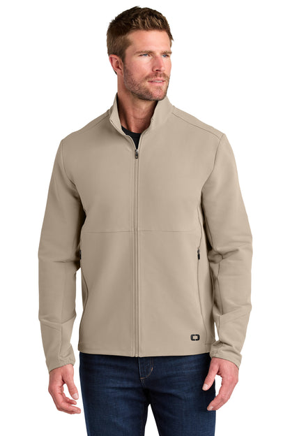 Front View of Sahara OGIO Kinetic Soft Shell OG740 plain