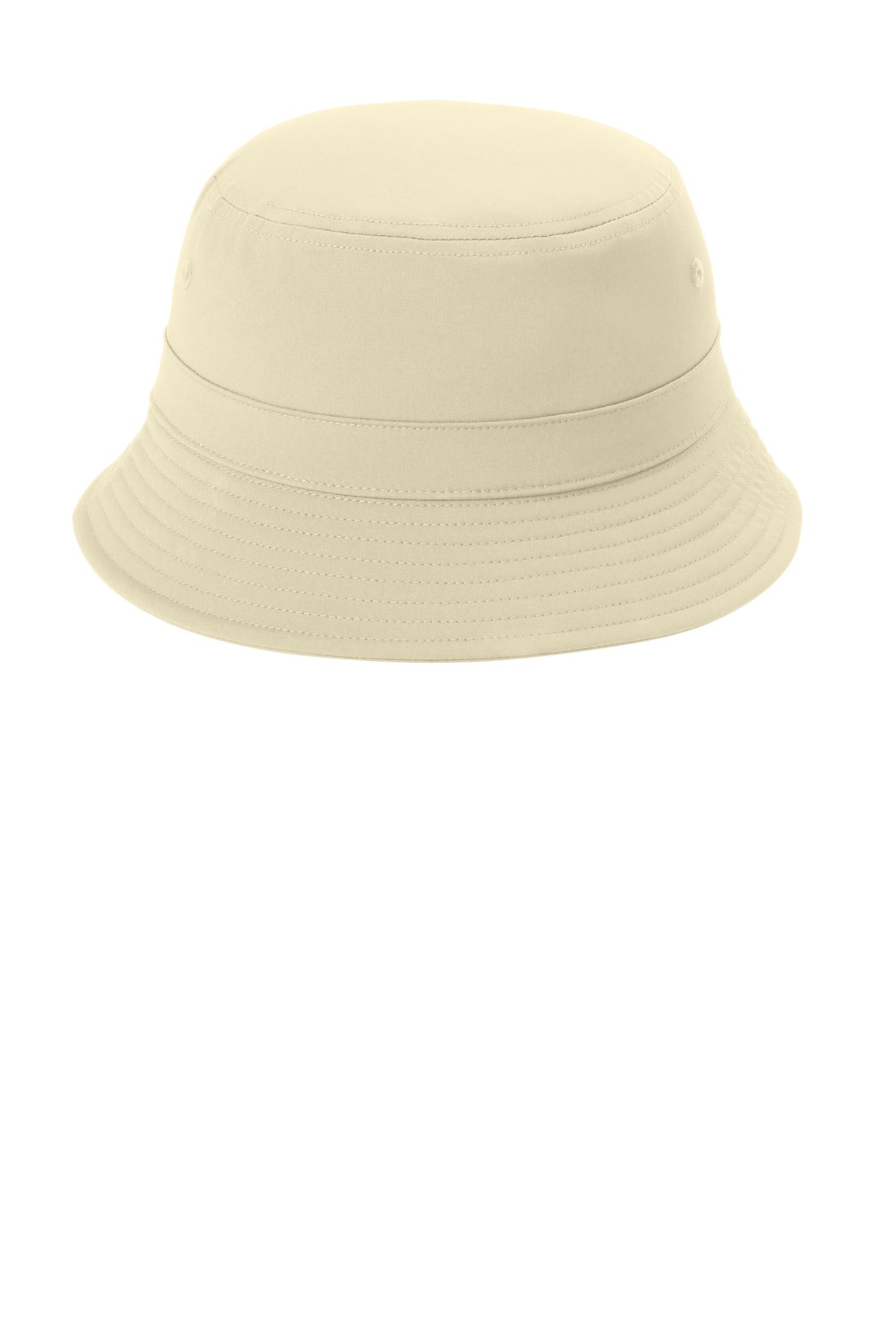 Front View of Sahara Port Authority Poly Bucket Hat C980 plain