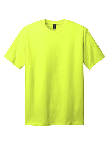 Front View of SftyGrn Gildan Tall 100% US Cotton T-Shirt 2000T plain