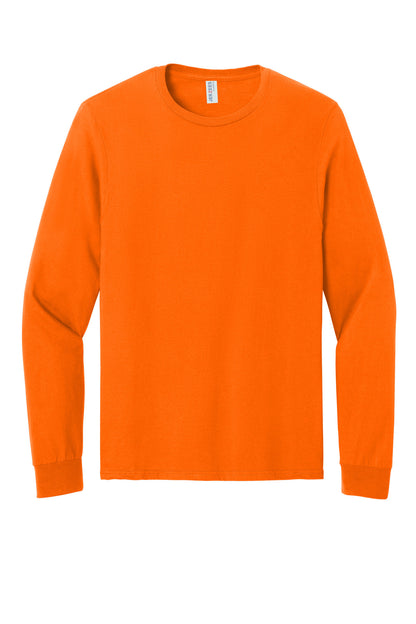 Front View of SftyOrg Jerzees Classics Unisex Cotton Long Sleeve T-Shirt 363L plain