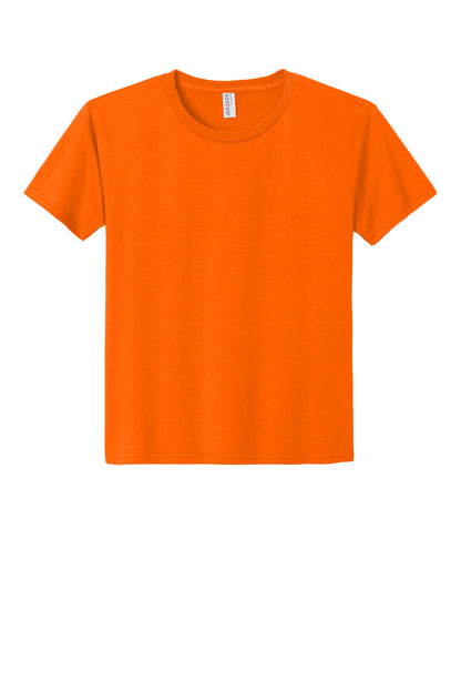 Front View of SftyOrg Jerzees Classics Youth Cotton T-Shirt 363Y plain