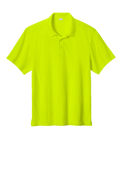 Front View of SftyYellow CornerStone Workwear Pro Tactical Polo CS452 plain