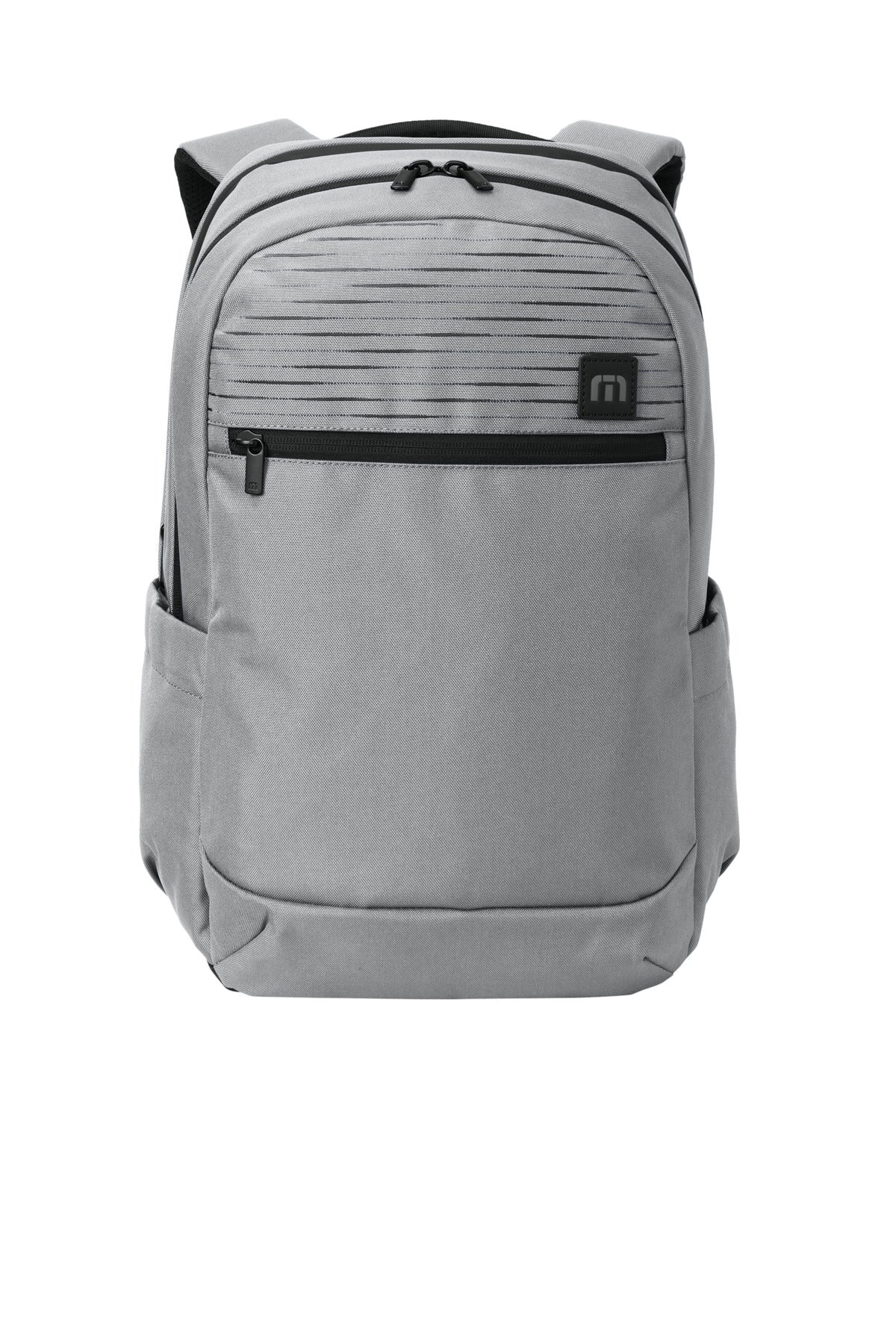Front View of ShadowGrey TravisMathew Approach Backpack TMB100
