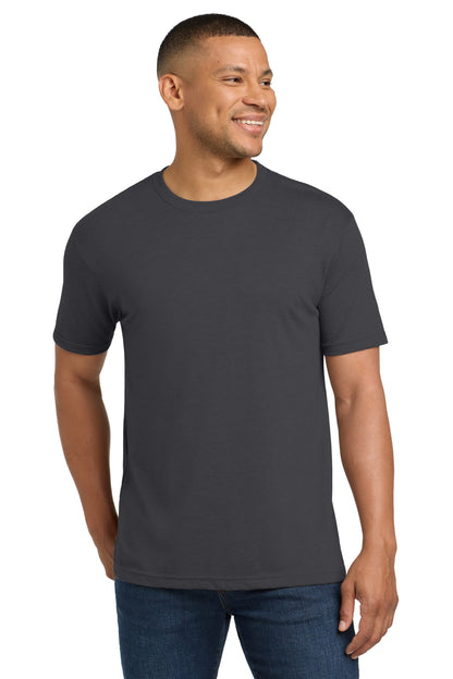 Front View of SolidGrph Next Level Apparel Adult Tri-Blend Tee. NL6010 plain