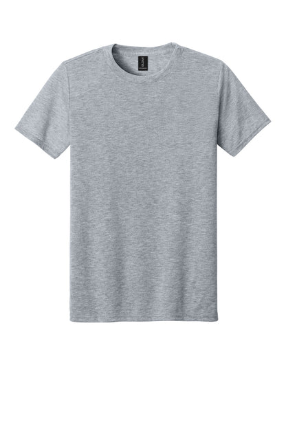 Front View of SportGrey Gildan Gildan Performance T-Shirt. 42000 plain
